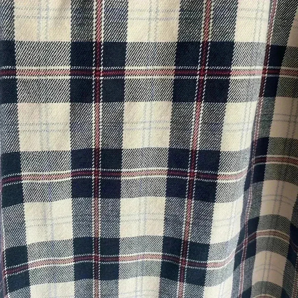 Ralph Lauren Vintage Mens Flannel XL Plaid Button Down Heavyweight Long Sleeve - Picture 5 of 5